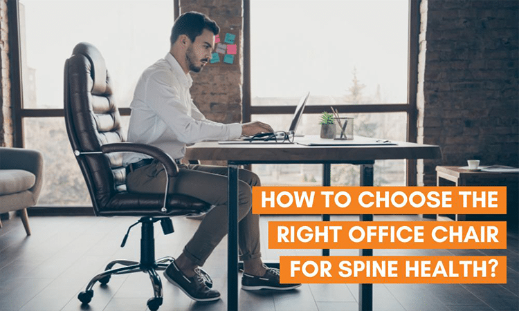 Blog Image - What factors should be considered when choosing a spine-friendly office chair?